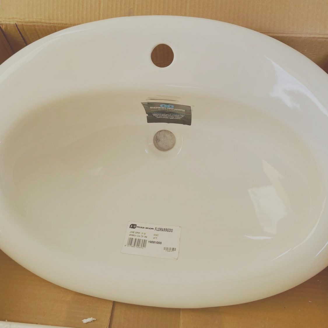 CERAMICA DOLOMITE Lavabo Incasso Sella 64x51 Soprapiano Art J077900